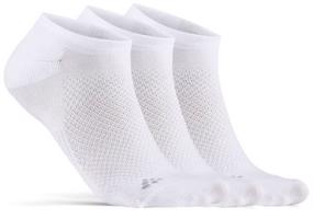 Craft CORE DRY FOOTIES 3 PAIR 1910638-900000 bílé