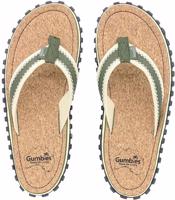 Gumbies Corker Flip-Flop Khaki 39