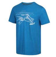 Inov-8  GRAPHIC TEE "HELVELLYN" M blue XS