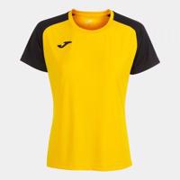 Joma Academy IV Short Sleeve T-Shirt Yellow Black M