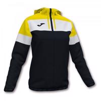 Joma Crew IV Rainjacket Black-Yellow L