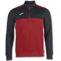 Joma Sweatshirt With Zip Winner Red-Black XS