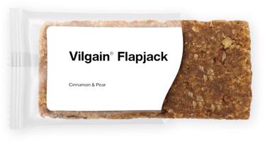 Vilgain Flapjack hruška/skořice 78 g - Zkrácená trvanlivost