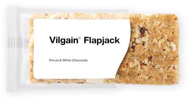 Vilgain Flapjack pekan/bílá čokoláda 78 g - Zkrácená trvanlivost