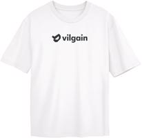 Vilgain Logo Tee L White